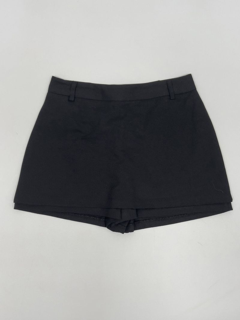 Basic Cotton Layered Skirt Pants