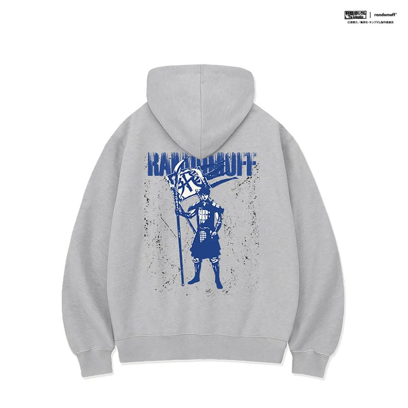 RANDOMOFF（ランダムオフ）の「SHIN HOODIE ZIP-UP [GREY]（Tops）」