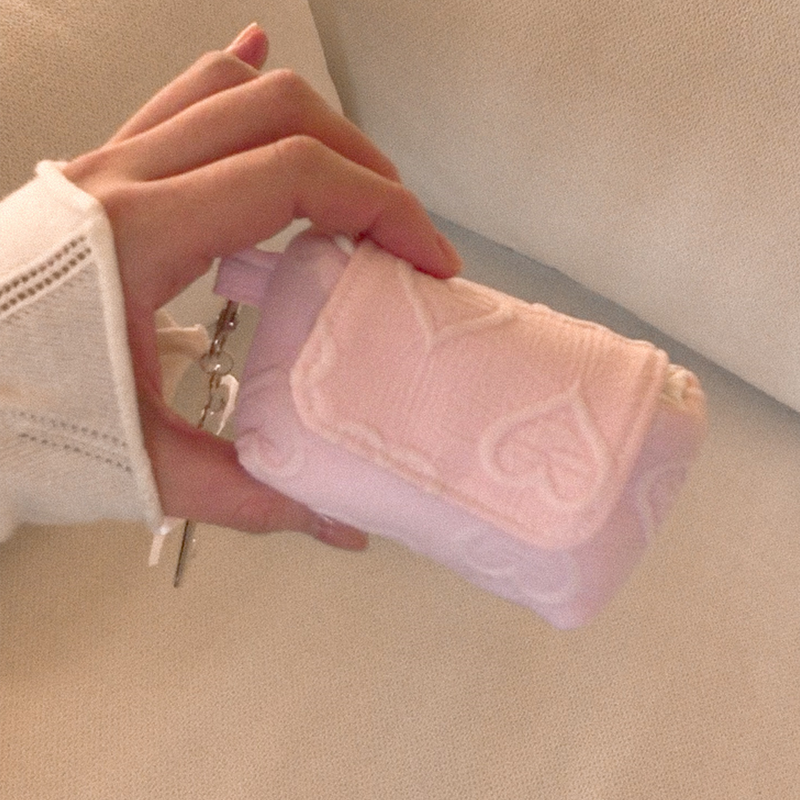 heart airpods pouch (4color)