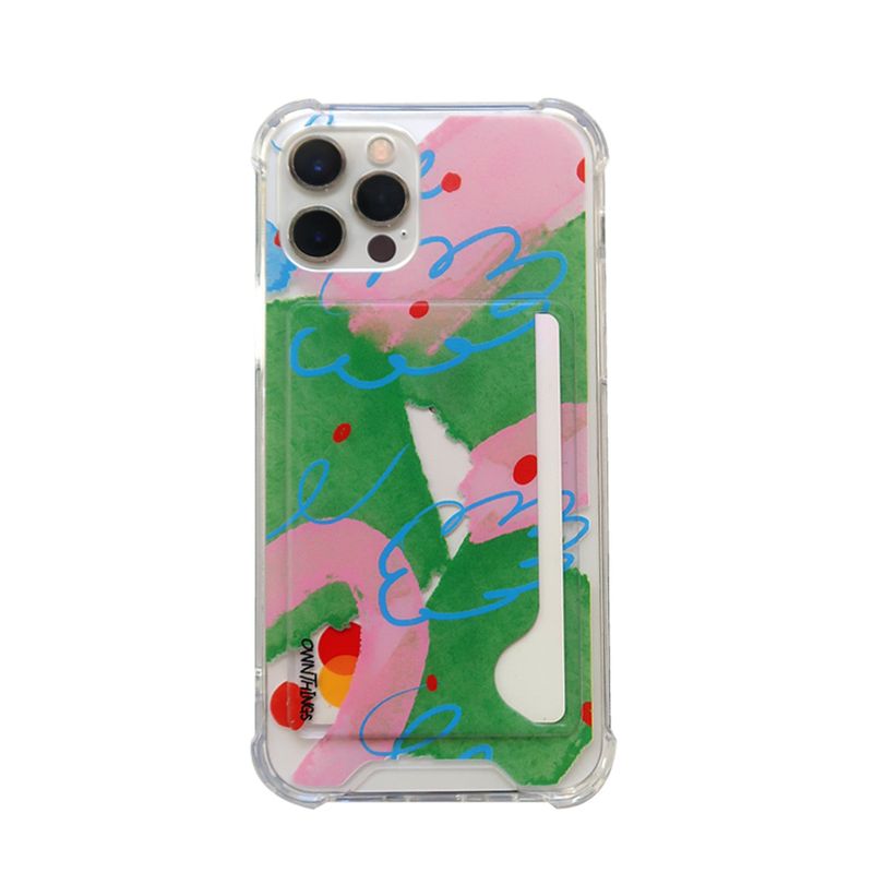 Ownthings（オウンシングス）の「[MADE] flora card case (jelly hard)（Smartphone Accessories）」