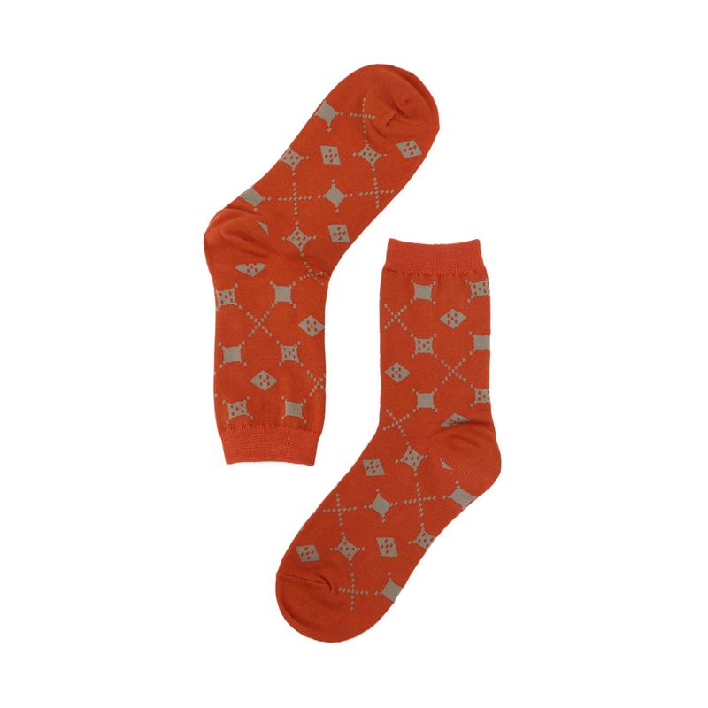 ARGYLE PATTERN SOCKS