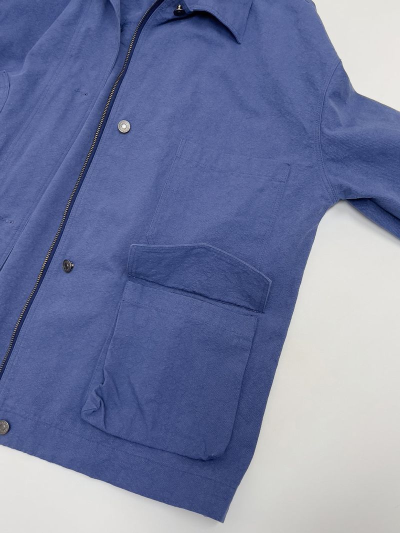 Garment Work Over Fit Half Jacket