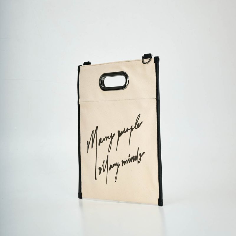 Organic Cotton x Apple Leather Record Bag