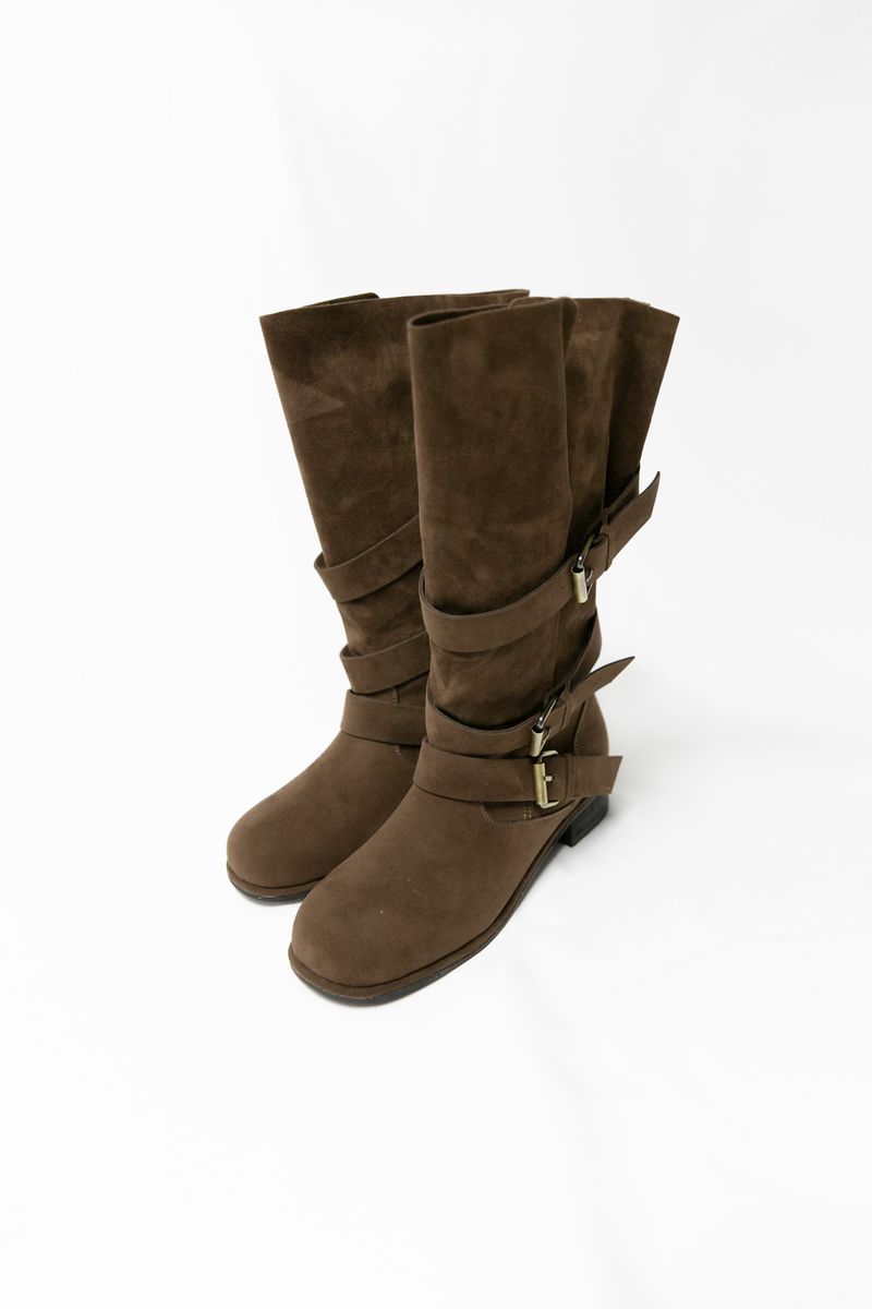 suede wrap boots(3colors)