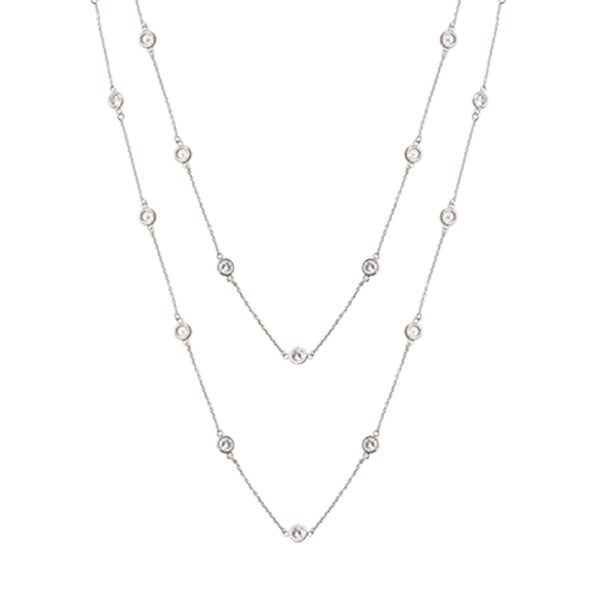 [MONSTA X] Bezel Long Chain Necklace