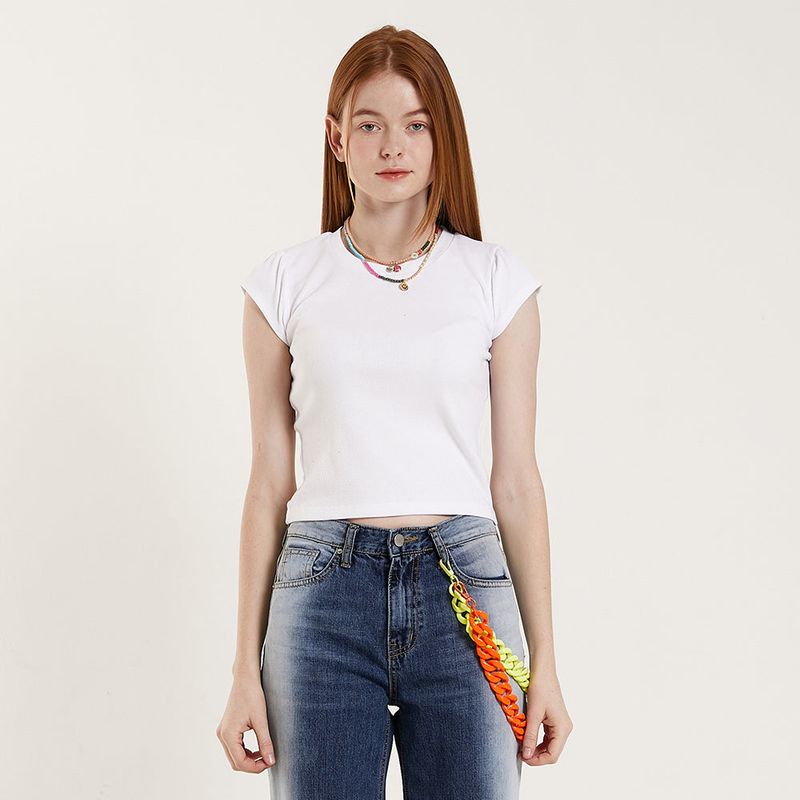 PINK PINEAPPLE（ピンクパイナップル）の「CUTY CAP SLV T.SHIRT（Tops）」