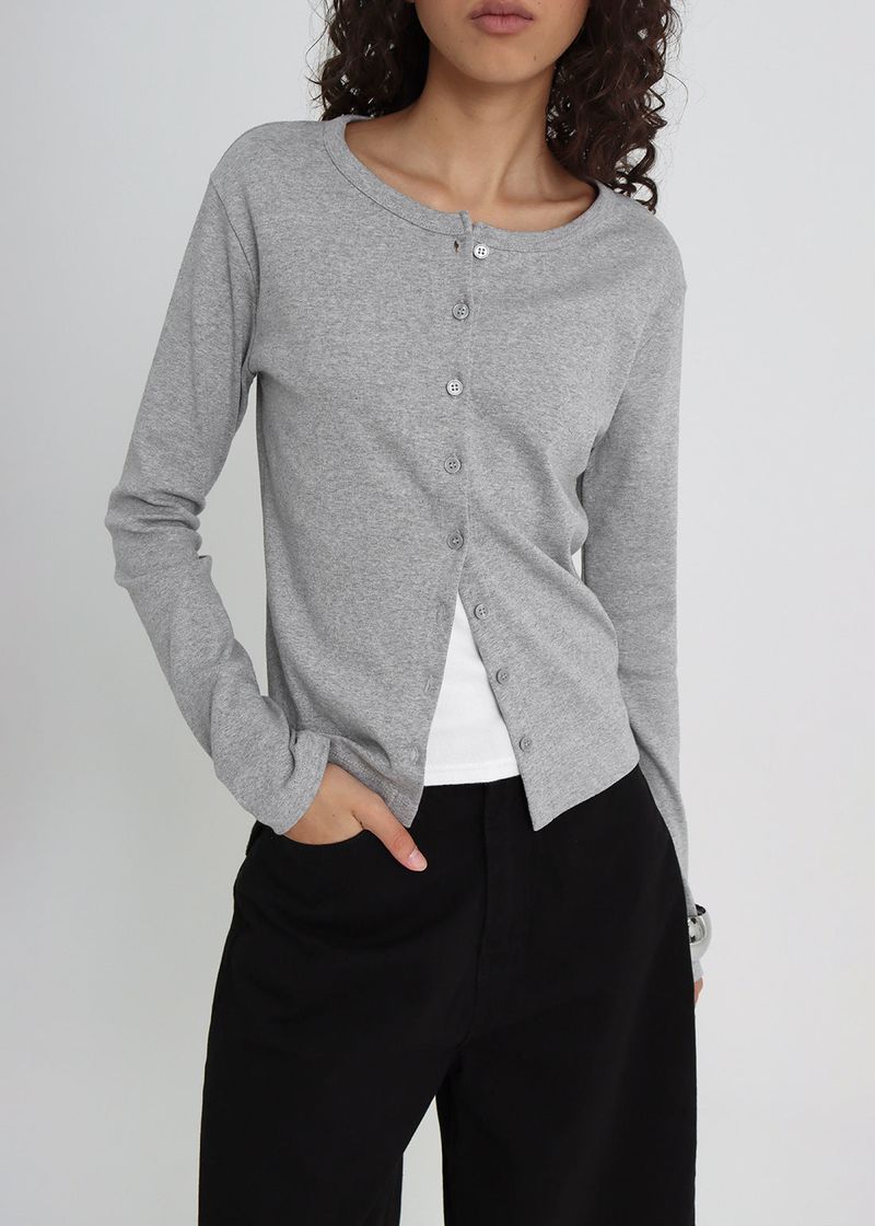 [B-BASIC] Standard Round Cardigan (2size)