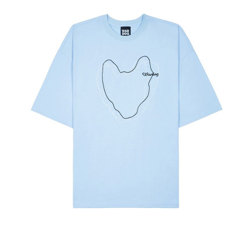 WAR DOG（ワードッグ）の「Overfit Line Drawing T-Shirt（Tops）」