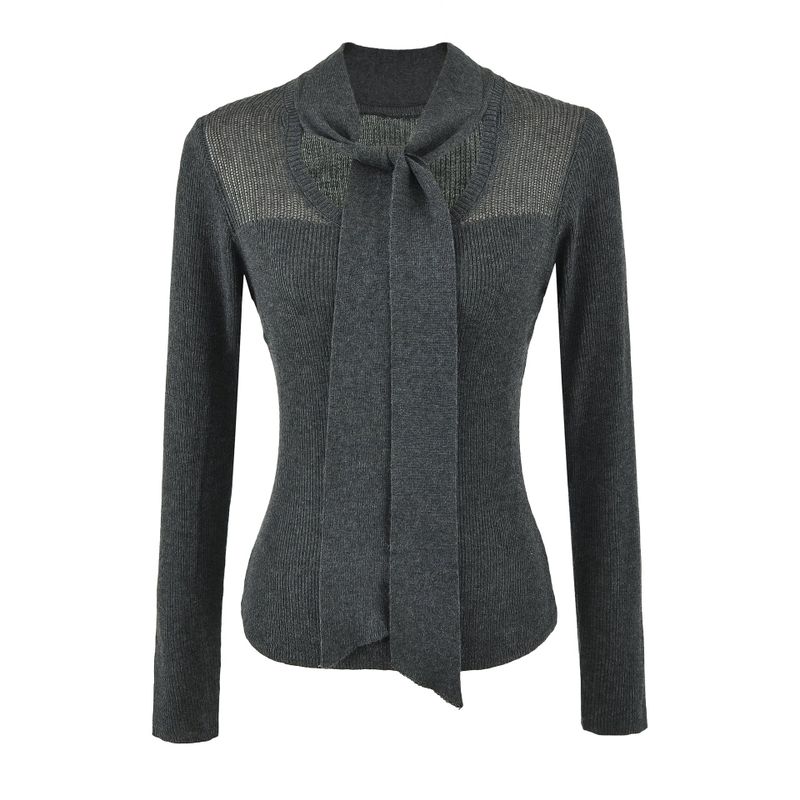 Selene Sheer Rib Scarf Knit
