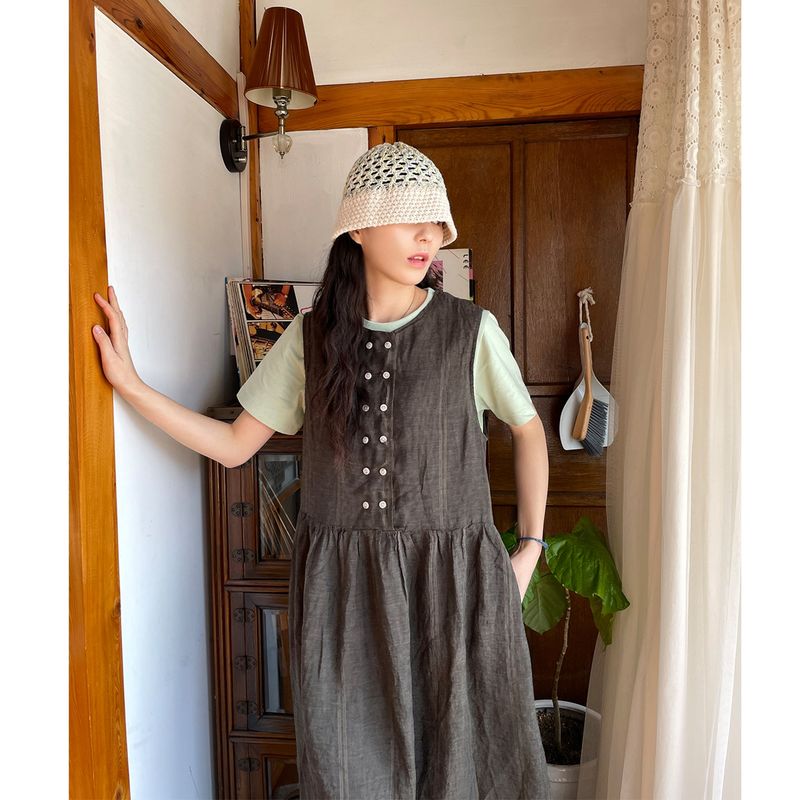 Mayburn Linen Dress