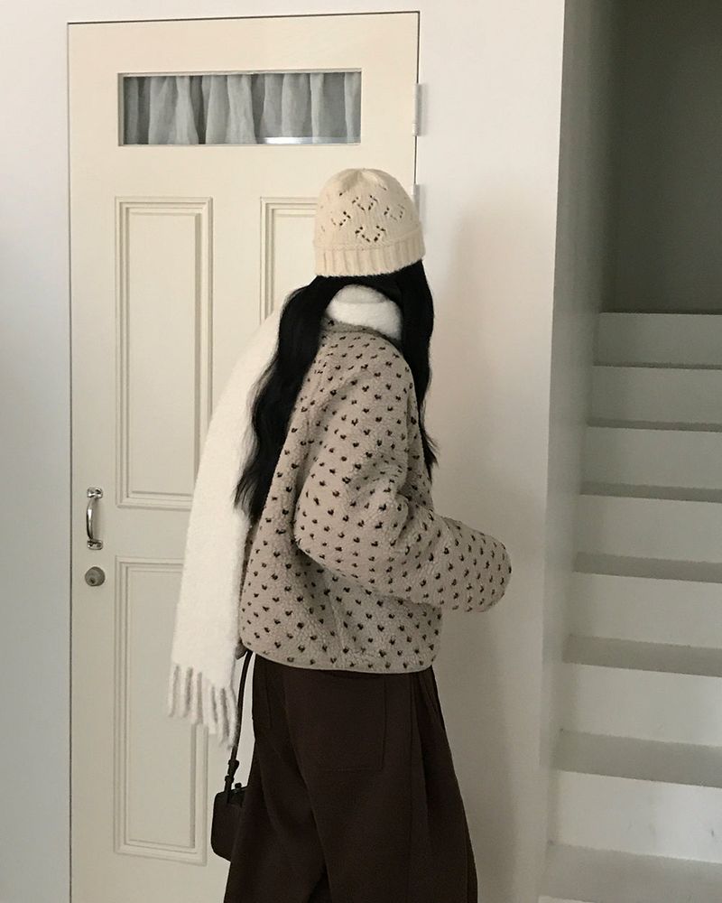 [ORIGINAL] Heart Dot Wool Jumper