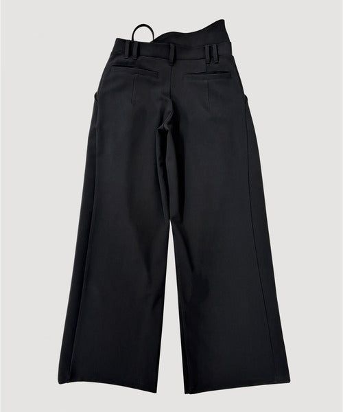 STRING WIDE TROUSERS