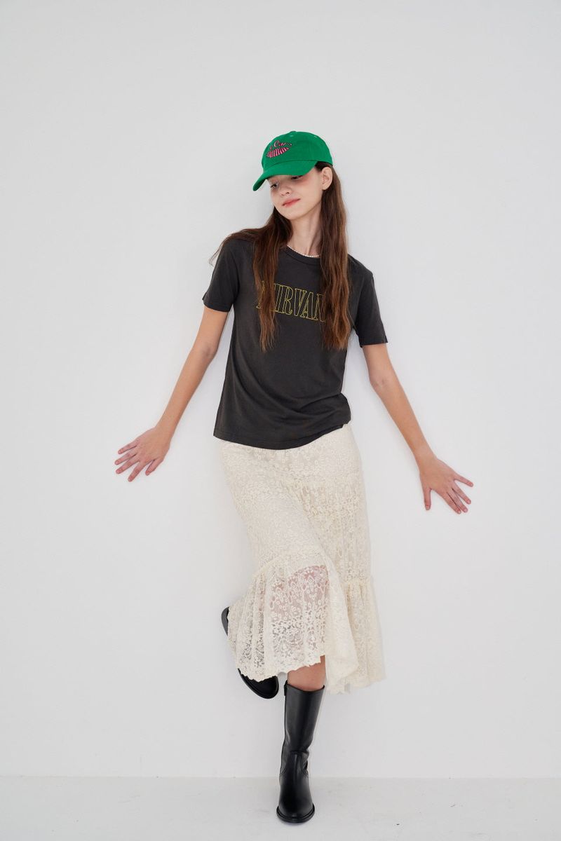AND CAT BALL CAP_GREEN