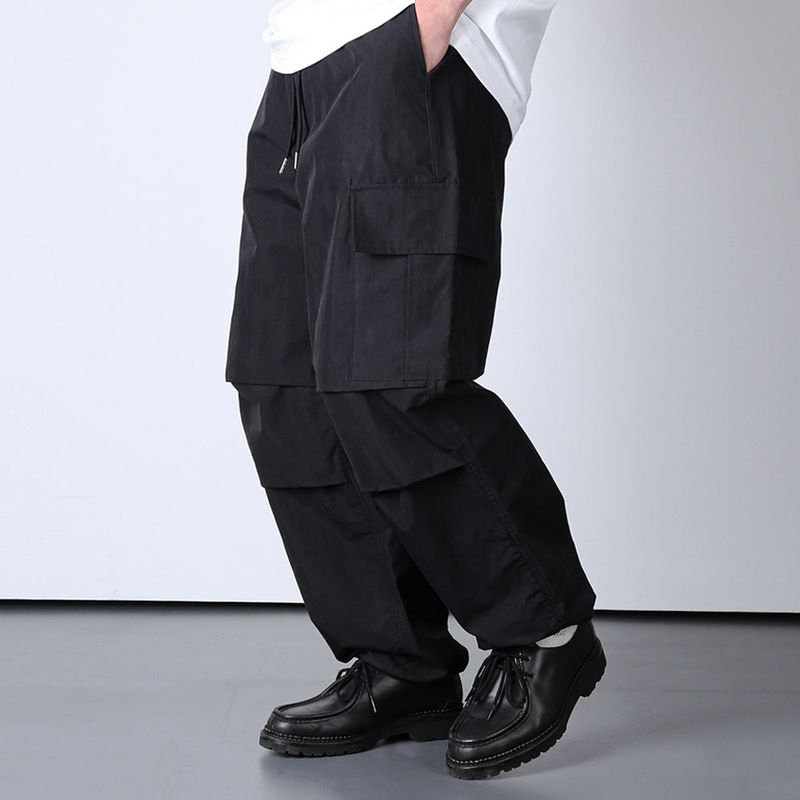 M-65 NYLON FIELD CARGO PANTS BLACK