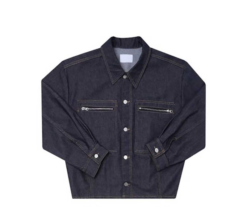 ASCLO Denim Crop Blouson (3color)