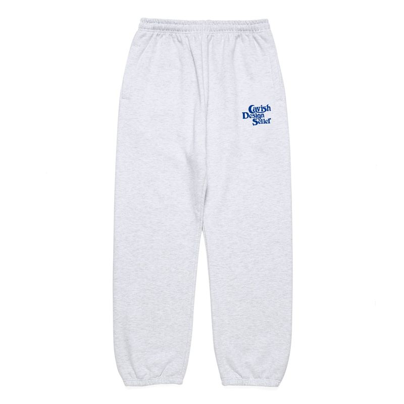 cavish（カビシ）の「SELLER LOGO SWEATPANTS LIGHT GREY(CV2BFUPA00A)（Pants）」