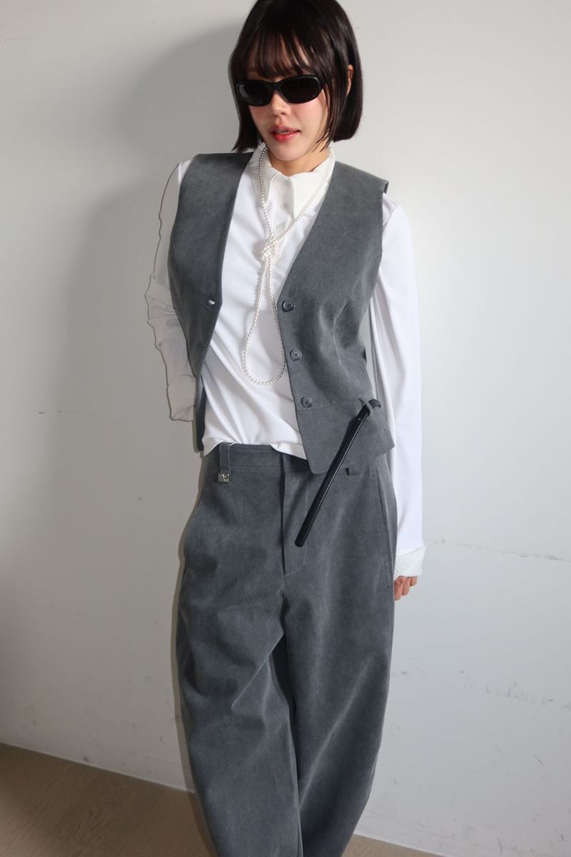 [SET-UP] COTTON BELT SET_CHACOAL