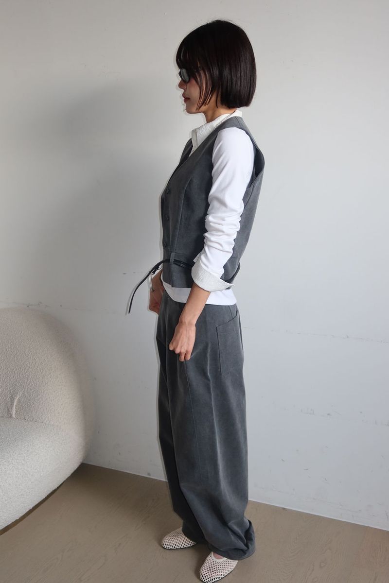 [SET-UP] COTTON BELT SET_CHACOAL