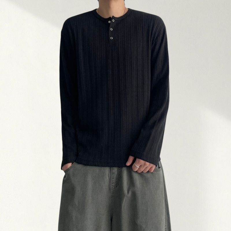 voarc（ボアク）の「Vane Line Snap Henrik Knitwear（Tops）」