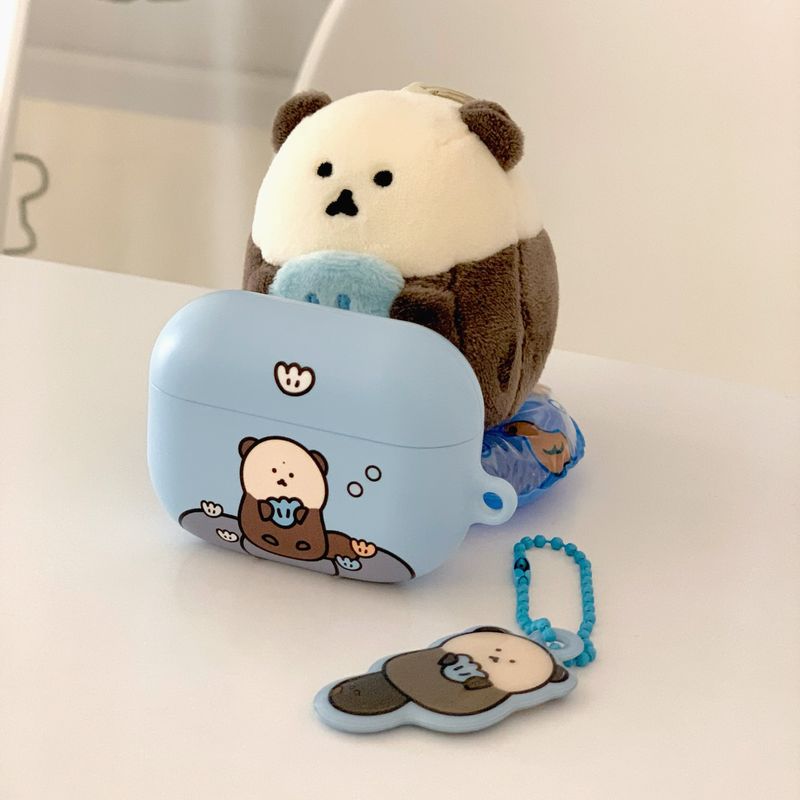 Chanibearの「Sea otter Chanibear Airpods Case (BLUE)(Smartphone Accessories)」
