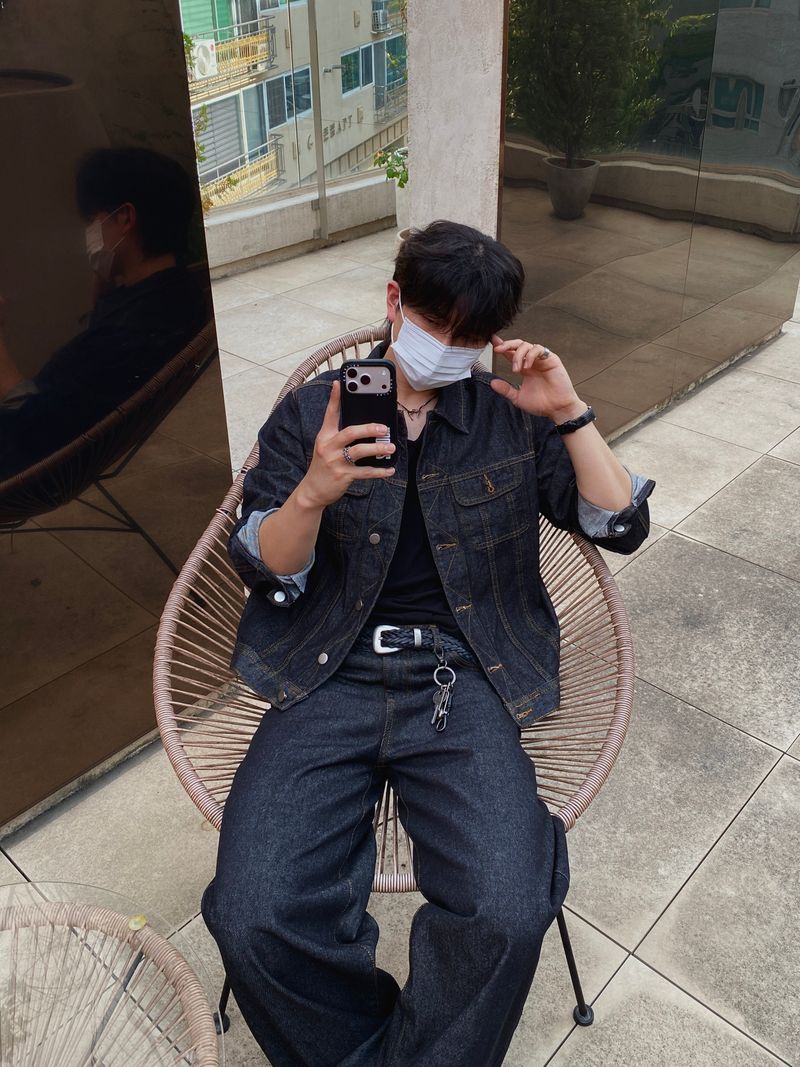 Steady Wide Denim Pants 2C