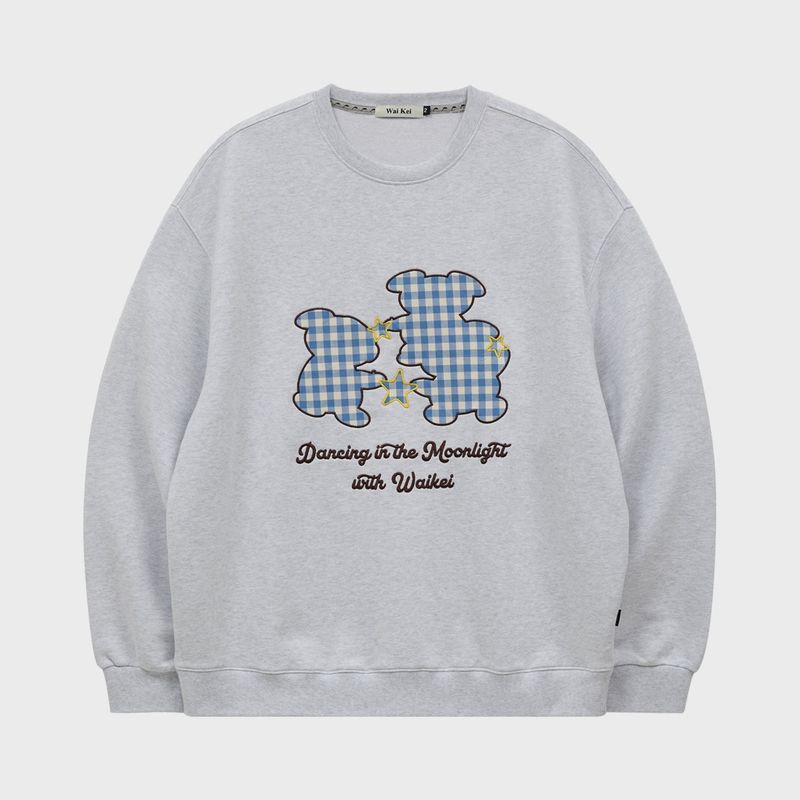 WaiKei（ワイケイ）の「Maltese Check Applique Sweatshirt（Tops）」