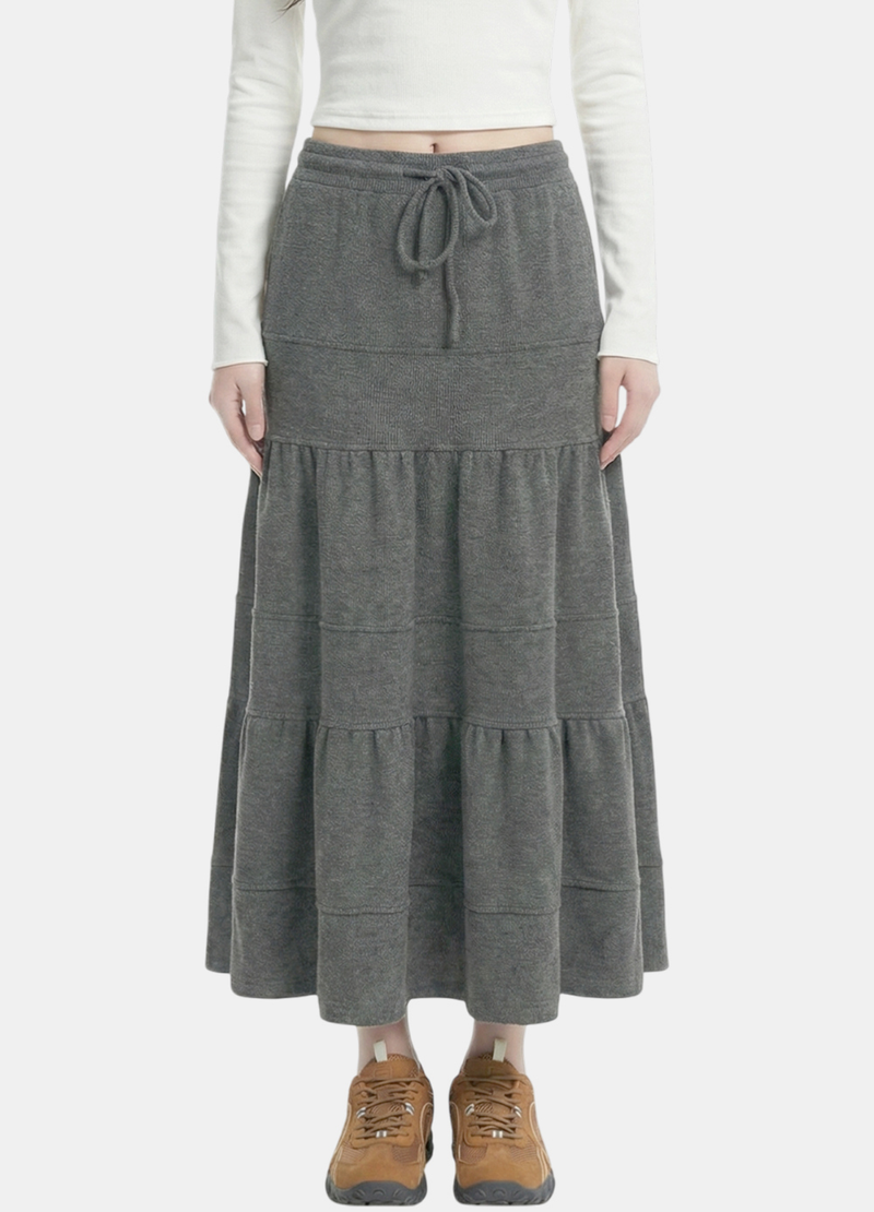 Aerin Flow Layer Long Skirt