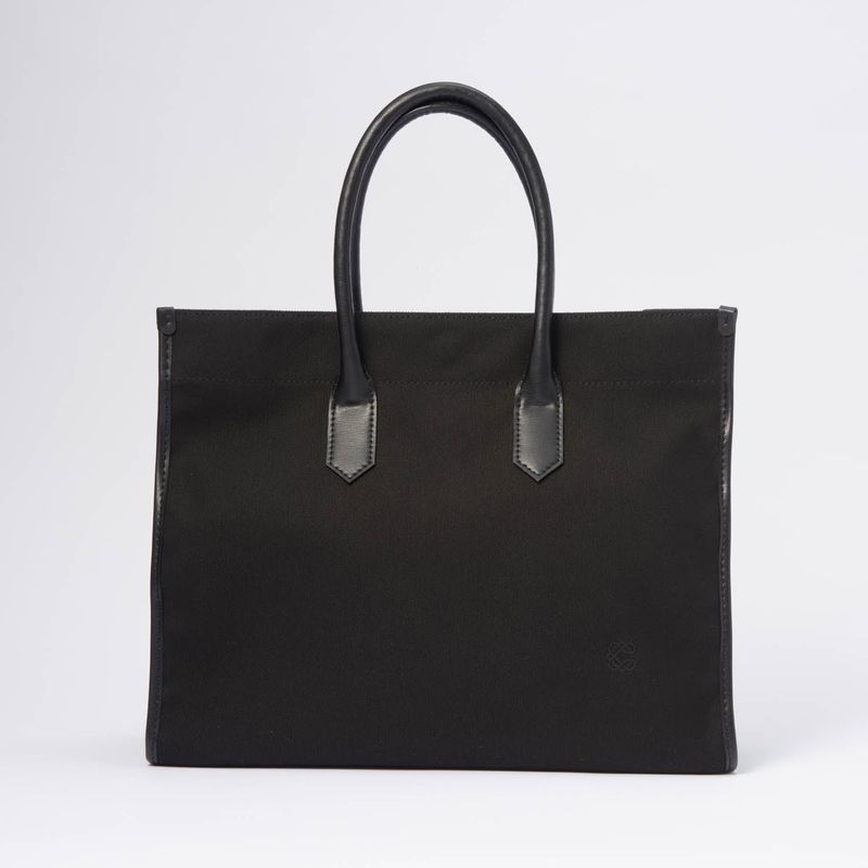 Apple Leather&OrganicCotton Tote bag