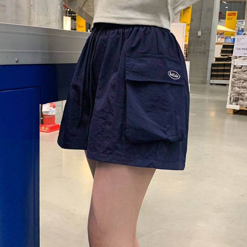 [BELLIDE MADE/2 size] biscuit cargo shorts