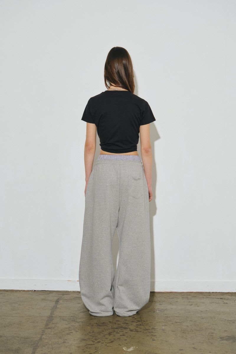 rd check pants (grey)