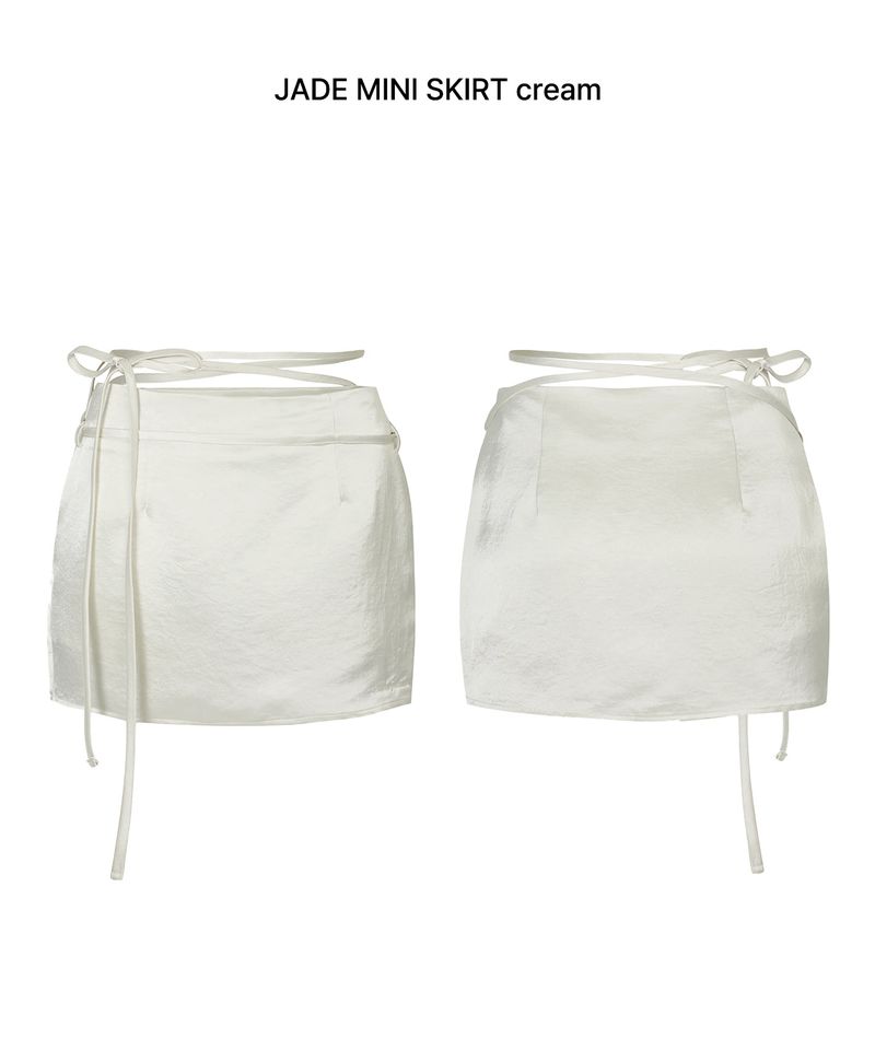JADE MINI SKIRT cream