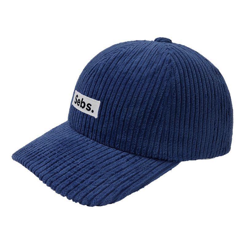 Sebs. CORDULOY ball cap-BLUE