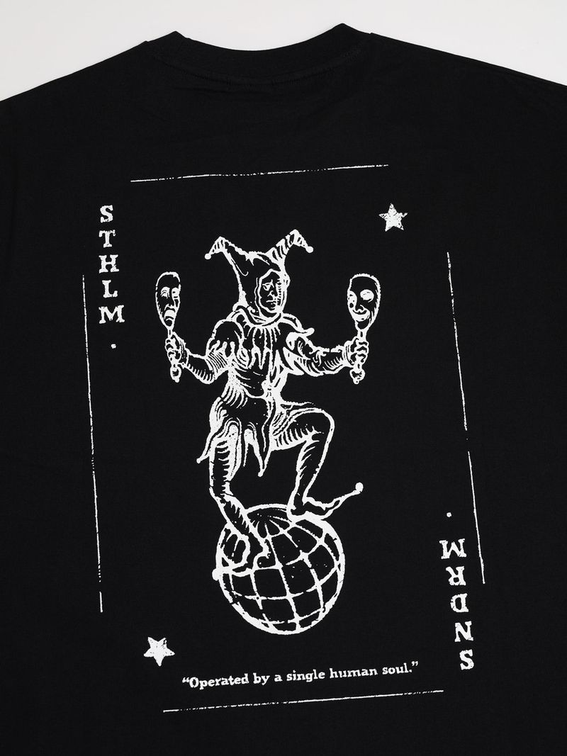 ジョーカーTシャツ - ブラック