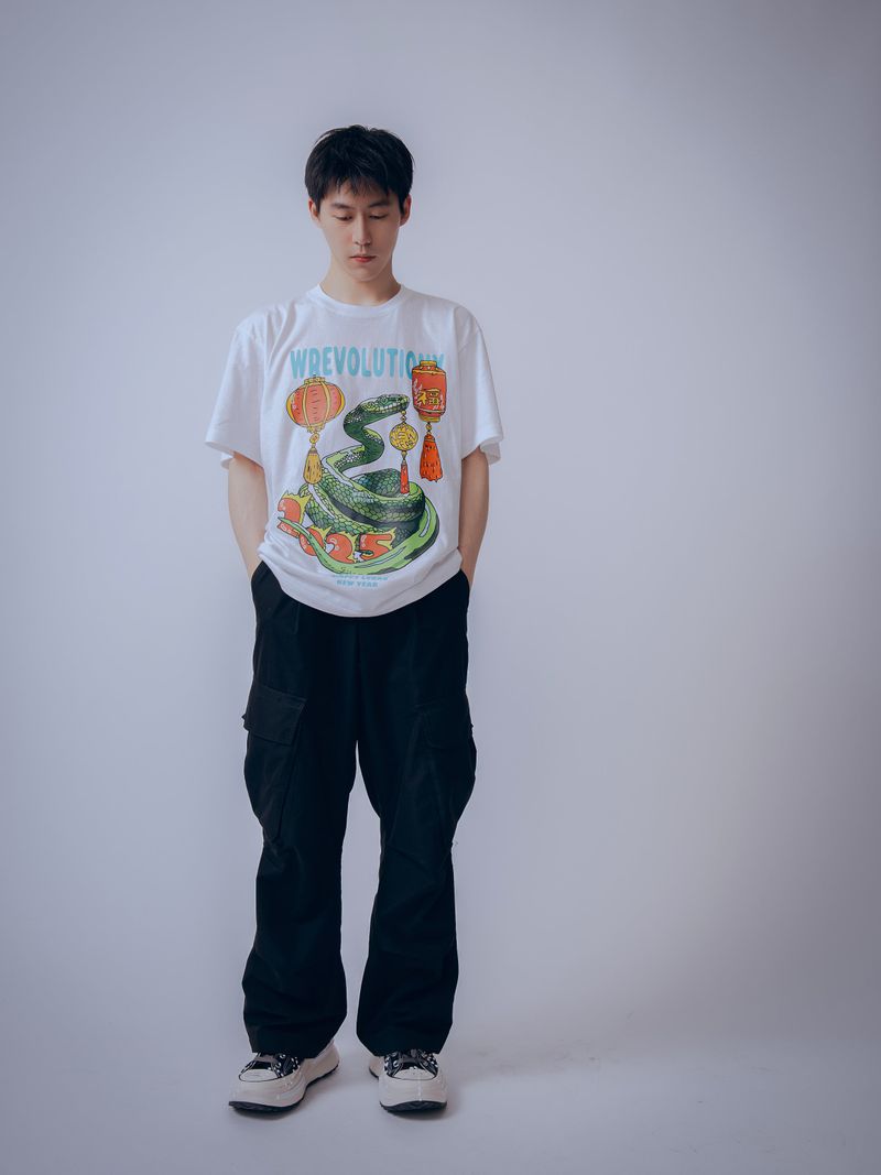 New Year Snake Year T-Shirt (White)
