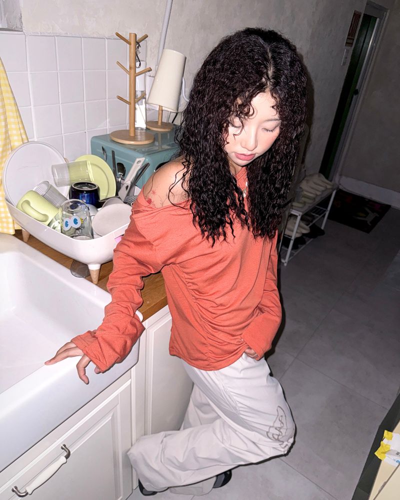 (2color) Cord Flower Embroidery Pants
