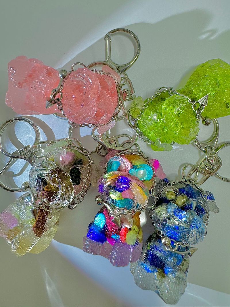 [TNX] Gangster puppy keychain (5color)
