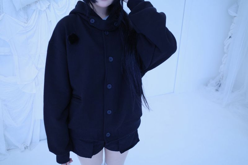 Wish hood zip-up (4color)