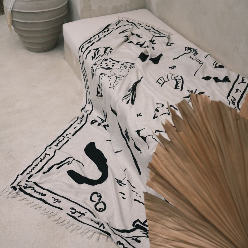 [Eco blanket] Mallorca - Natural