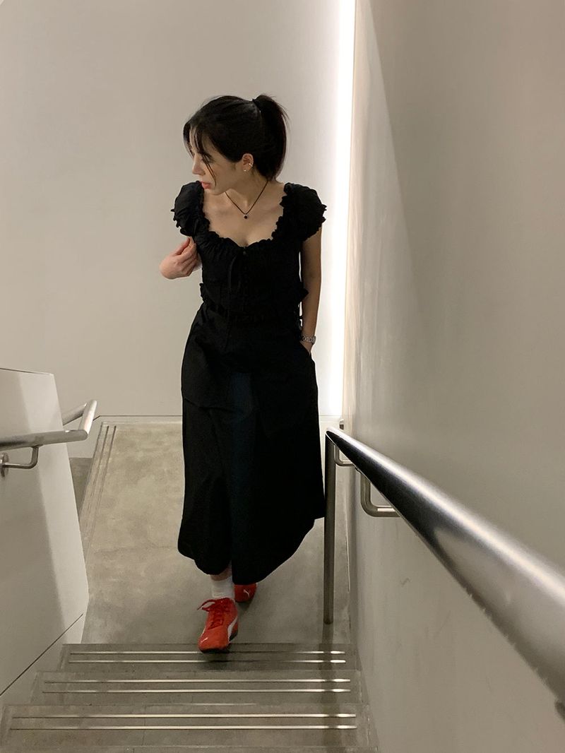 [MADE] POUTO COTTON LONG SKIRT