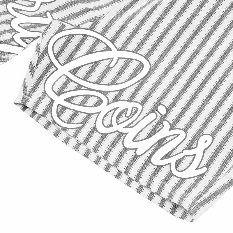 Striped Script Logo Shorts