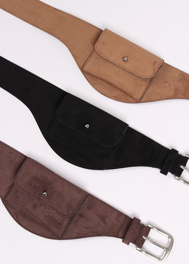 EYELET POCKET BELT