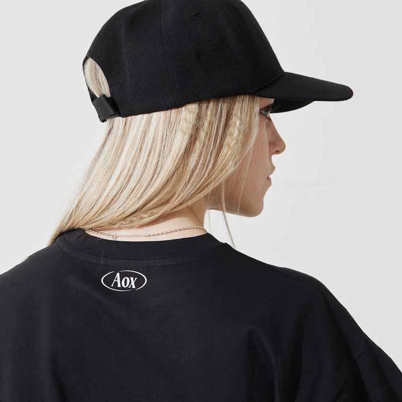 Silver Apple T-shirt (Black)