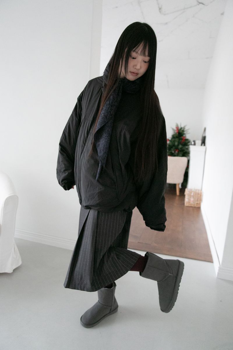 oversize padding jumper(2colors)
