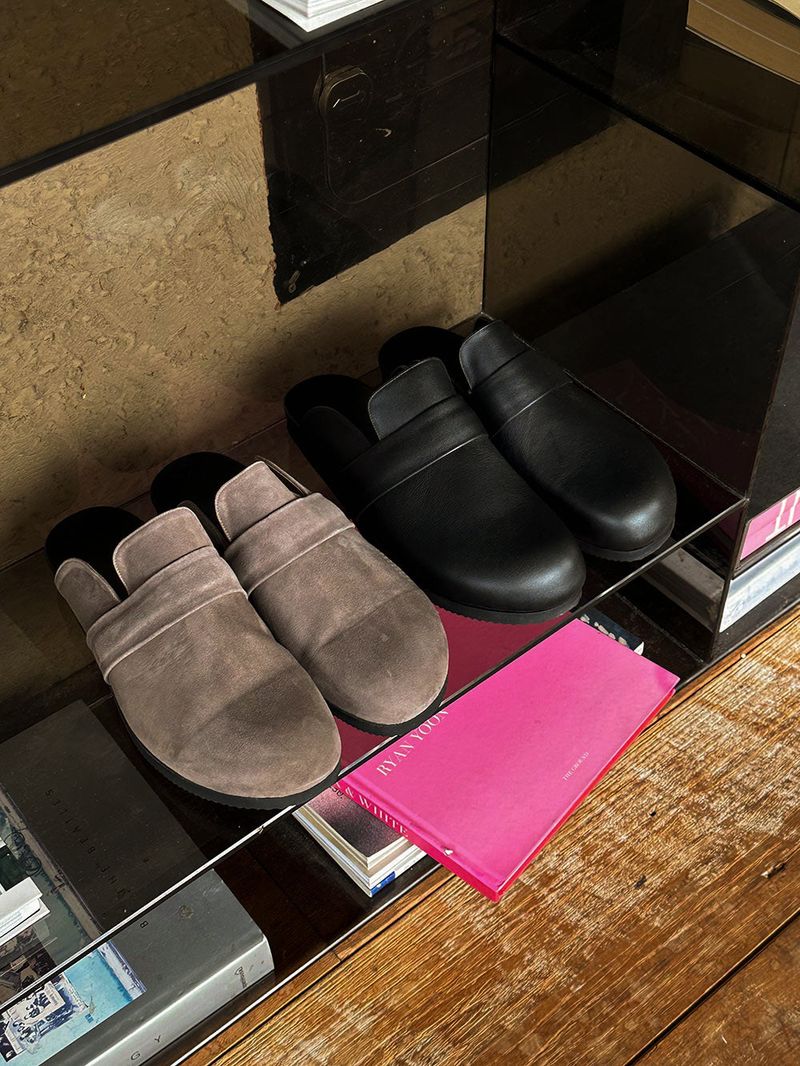 ASCLO Autumn Leather Mules (2color)