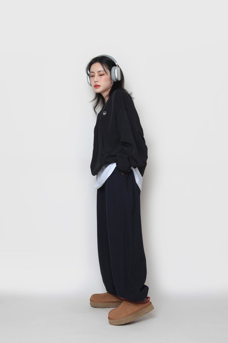 Anorak Warm-up String Sweatshirt