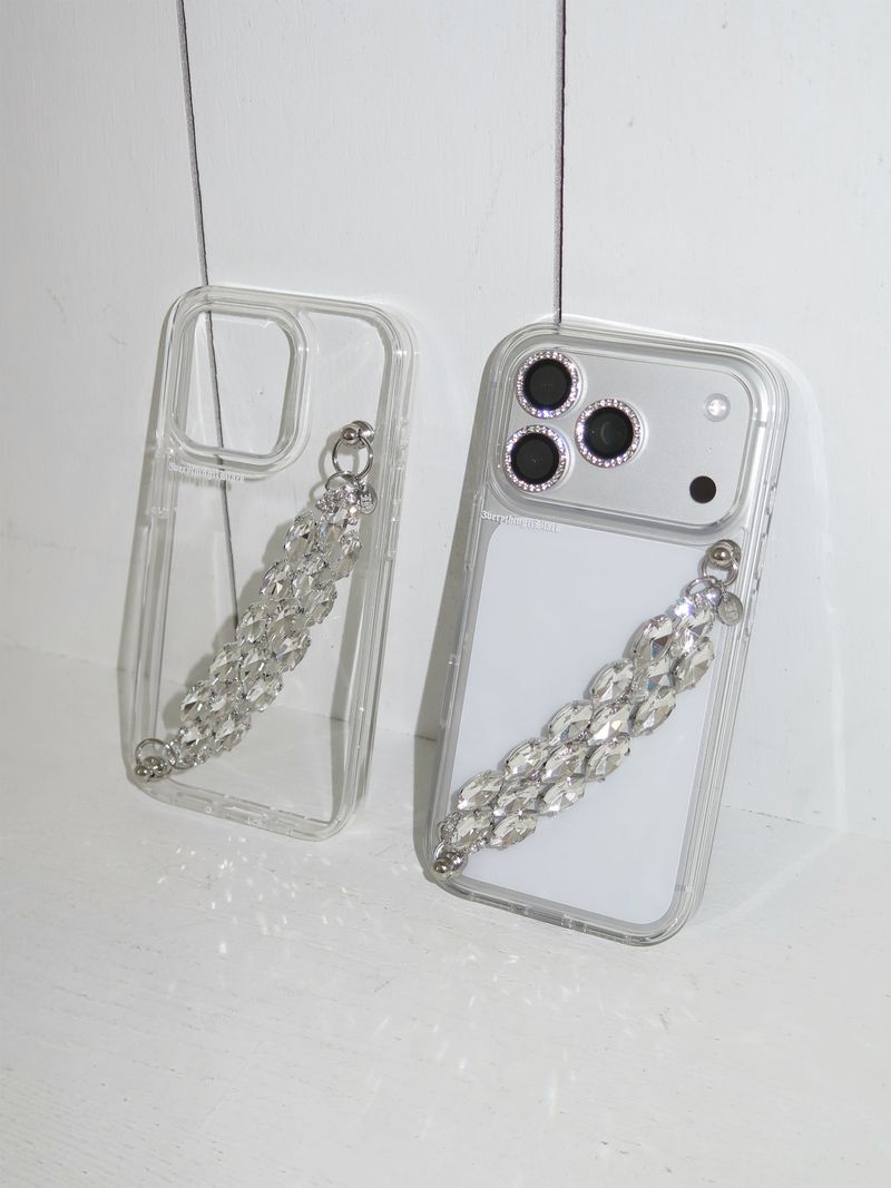 Marquise stone strap case