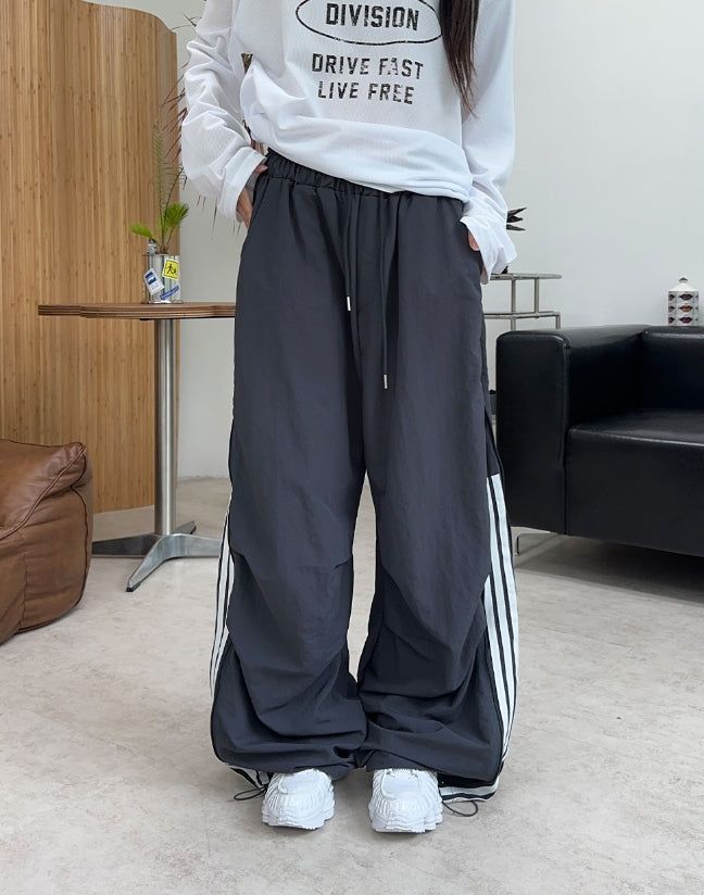 Kens Side Zipper Track Pants