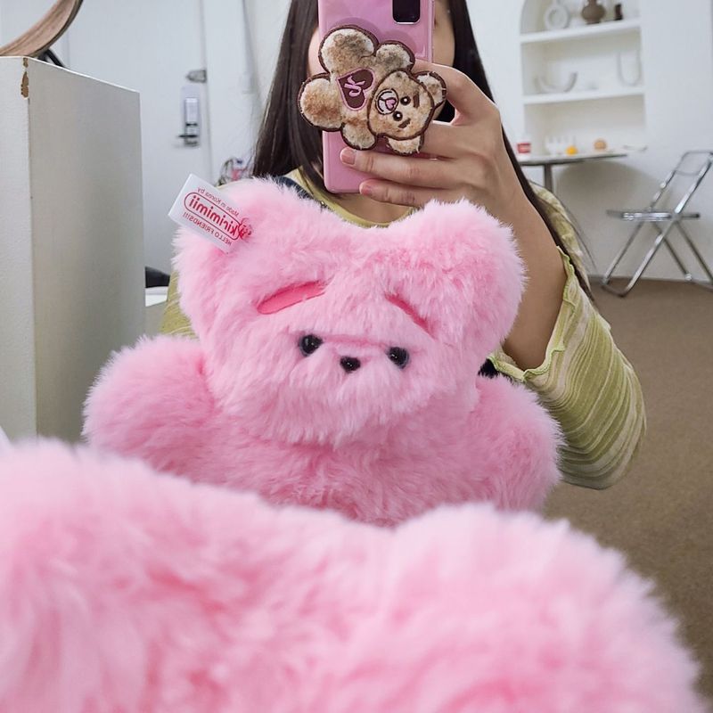 Pink Yeti Teddy bear