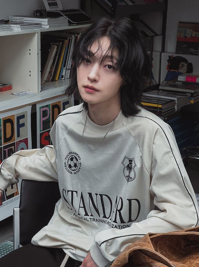スタンダードベルベットロングスリーブTシャツ