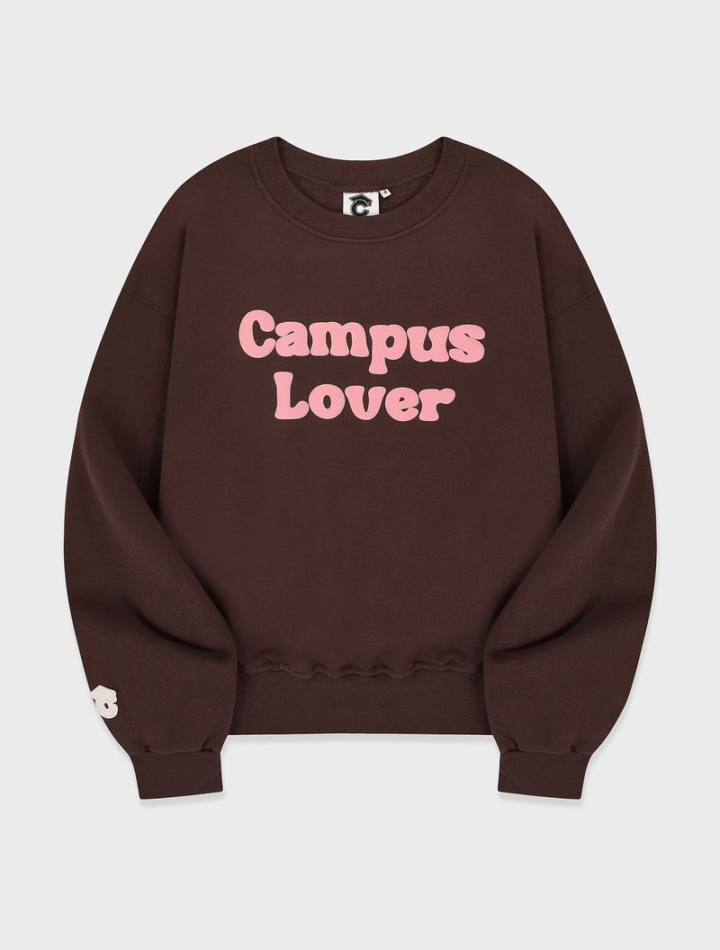 CONCEPT COLLEGE（コンセプトカレッジ）の「キャンパスラバースウェット／ブラウン [Unisex]（トップス）」